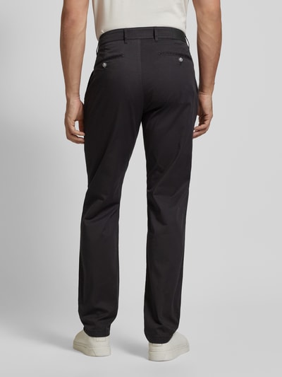 Brax Regular Fit Chino mit Paspeltasche Modell 'EVEREST' BLACK 5