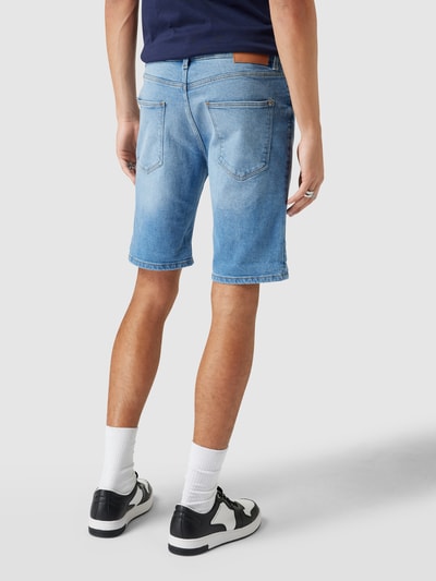 REVIEW Jeansshorts mit 5-Pocket-Design Blau 5