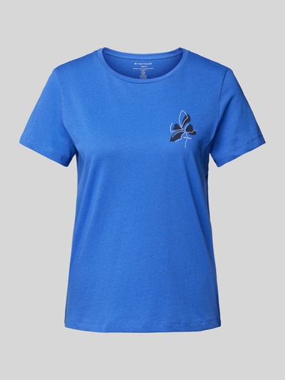 Tom Tailor T-shirt van katoen met motiefprint Blauw - 2