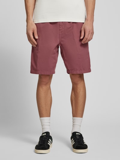 Carhartt Work In Progress Szorty z elastycznym pasem model ‘FLINT’ Brudnoróżowy 4