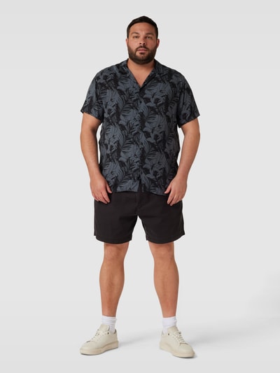 Jack & Jones Plus Koszula casualowa PLUS SIZE ze wzorem na całej powierzchni Ciemnoszary 1