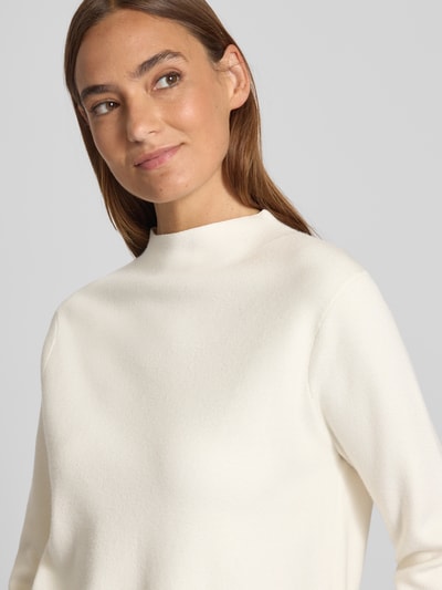 Mango Strickpullover mit Stehkragen Modell 'CHIMNEY' Beige 3