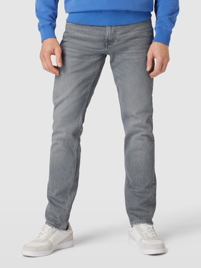 Tommy Hilfiger Jeansy o kroju straight leg z 5 kieszeniami model ‘DENTON’ Średnioszary 4