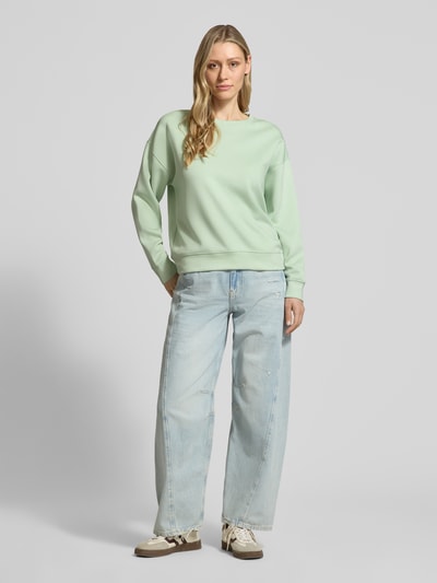 MSCH Copenhagen Bluza z mieszanki wiskozy model 'Ima' Miętowy 1