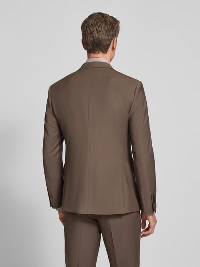 Cinque Marynarka na dwa guziki o kroju slim fit z kieszeniami z patką model ‘Monopoli’ Średniobrązowy 5