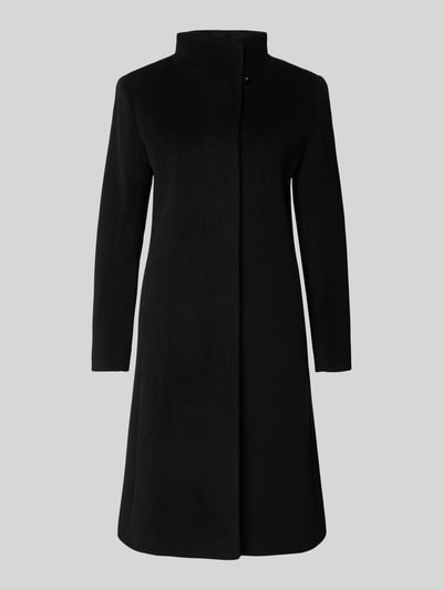 ICONS Cinzia Rocca Mantel mit Kaschmir-Anteil Black 2