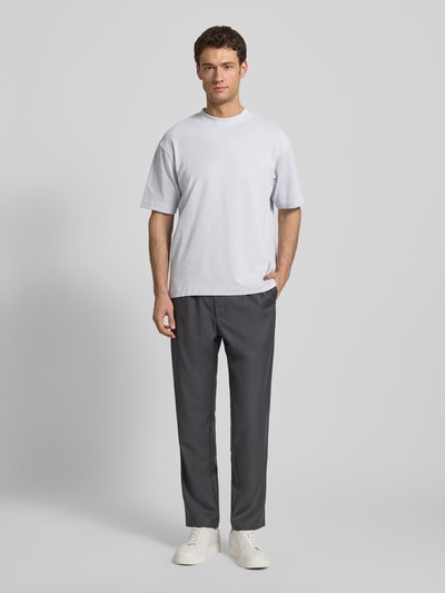 BOSS Orange Regular fit T-shirt van katoenmix model 'TE_HIVE' Mintgroen - 1