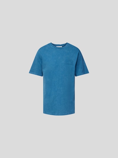 WOOD WOOD T-Shirt mit Label-Stitching Blau 2