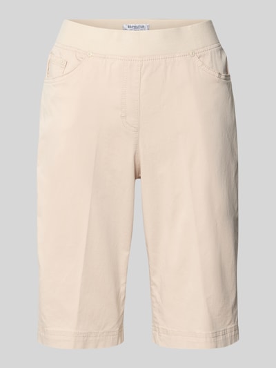 Raphaela By Brax Bermuda met elastische band, model 'PAMINA' Beige - 2