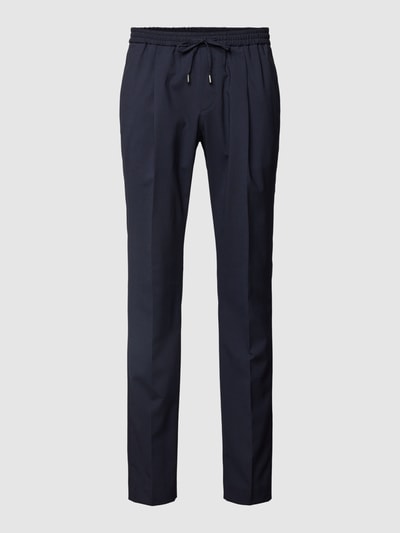 Tommy Hilfiger Broek met steekzakken, model 'DOBBY' Marineblauw - 2