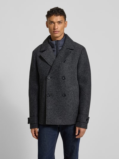 Geox Zweireiher mit Reverskragen Modell 'CLAUDIO' Graphit 4