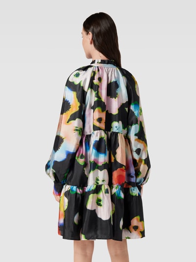 Luisa Cerano Wide leg stoffen broek in glanzend design in zand online