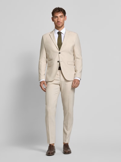BOSS Slim Fit Business-Hemd mit Kentkragen Modell 'Hank' Weiss 1