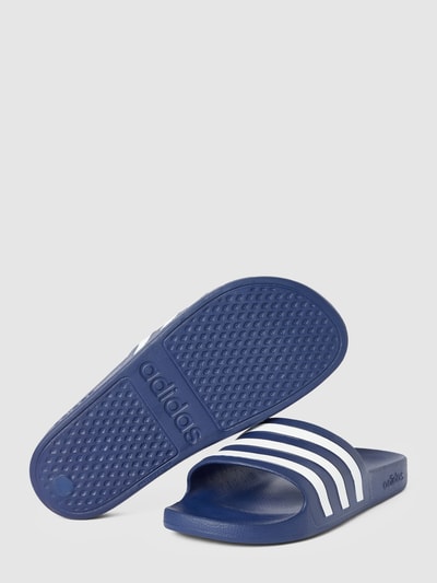 ADIDAS SPORTSWEAR Slides mit labeltypischen Kontraststreifen Modell 'ADILETTE' Marine 4