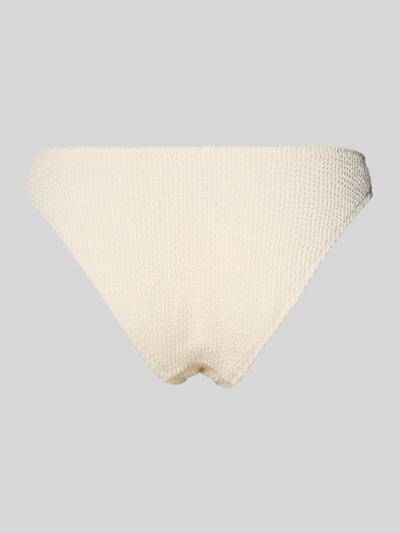 Produktfoto, Bikini-Slip mit Strukturmuster Modell 'SKIN SAND' von Neo Noir, Regular-Fit, elastischer Bund, sandfarbene Textur.