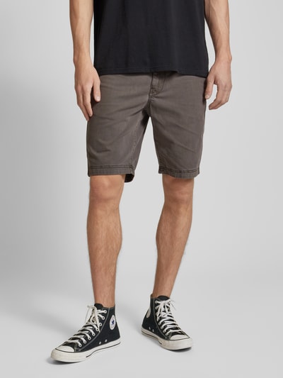 Superdry Regular Fit Chinoshorts mit seitlichen Eingrifftaschen Mittelgrau 4