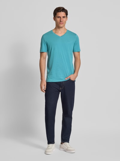 s.Oliver RED LABEL Regular Fit T-Shirt aus reiner Baumwolle Mint 1