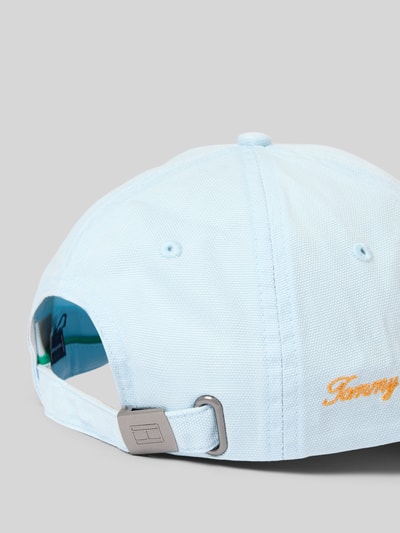 Tommy Hilfiger Basecap aus reiner Baumwolle  Hellblau 3