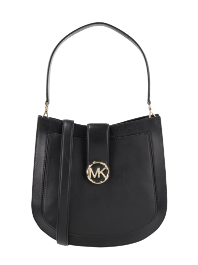 MICHAEL Michael Kors Torebka hobo ze sprzączką z logo  Czarny 2