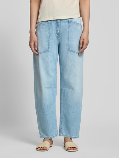 CAMBIO Jeansy barrel w kroju fashion fit z mieszanka bawełny model 'OCEAN' Jeansowy niebieski 4