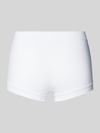 Schiesser Boxershort met binnenstebuitennaden, model 'Unique' Wit - 3