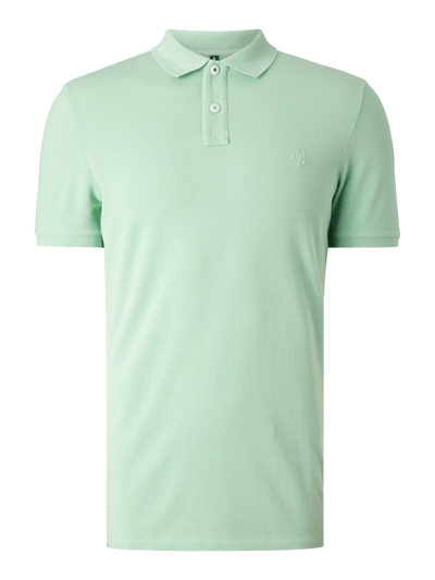 Marc O'Polo Shaped Fit Poloshirt aus reiner Baumwolle Mint 1
