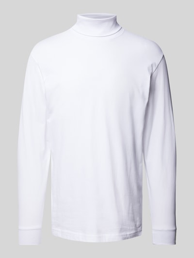 RAGMAN Longsleeve mit Rollkragen Weiss 2