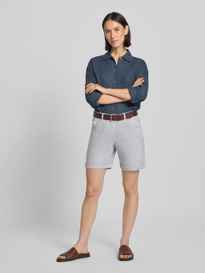 Tom Tailor Regular Fit Bermudas aus Baumwoll-Mix Black 1