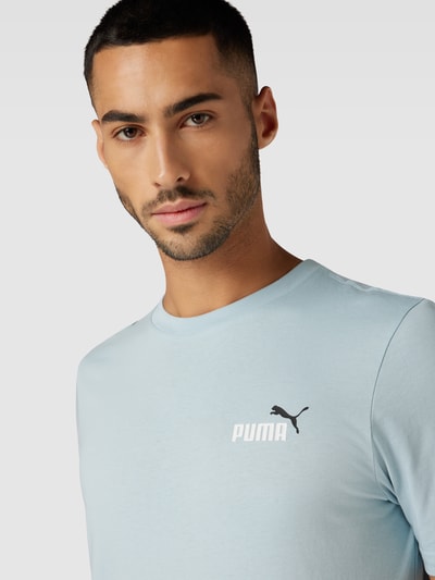 PUMA PERFORMANCE T-shirt z nadrukiem z logo Jasnoniebieski 3