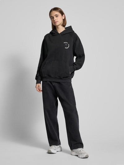 Pegador Oversized Hoodie mit Kapuze Black 1