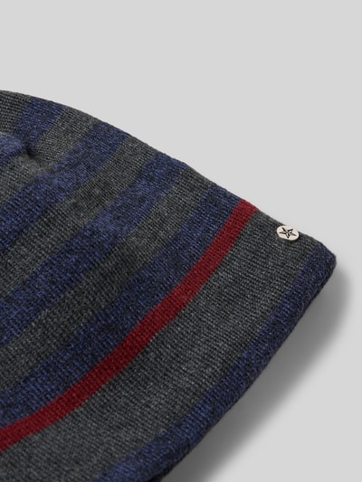 Müller Headwear Mütze mit Label-Detail Marine 2