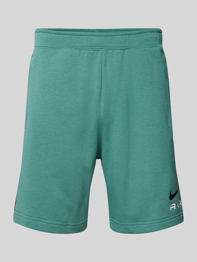 Nike Sweatshorts mit Label-Print Gruen 2