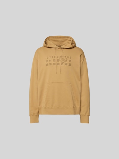 MM6 Maison Margiela Hoodie mit Kapuze Camel 2