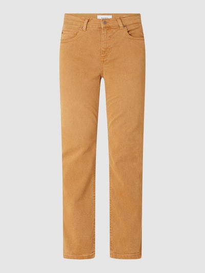 Angels Straight fit jeans met lyocell, model 'Cici'  Camel - 2