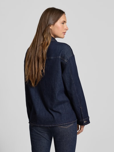 OPUS PANTS Regular Fit Jeansjacke Umlegekragen Modell 'Jokina' Dunkelblau 5