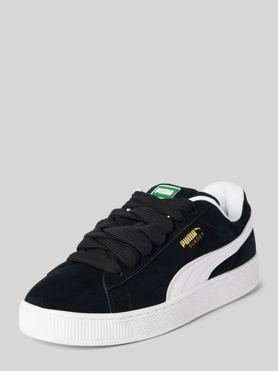 Puma Sneaker mit Label-Details Modell 'Suede' Black 1