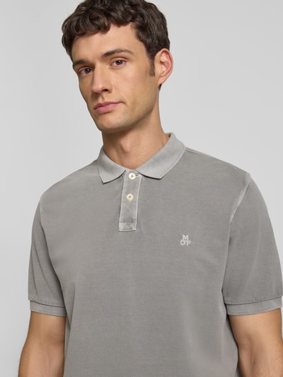 Marc O'Polo Poloshirt aus Baumwolle Anthrazit 3