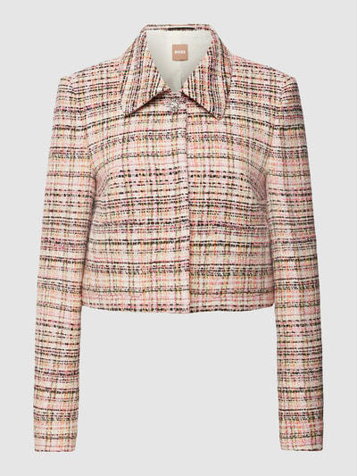 BOSS Blazer met applicatie van siersteentjes, model 'Jappa' Koraal - 2