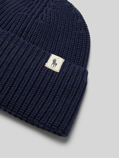 Polo Ralph Lauren Teens Czapka beanie z wyhaftowanym logo Granatowy 2