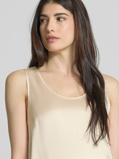 monari Regular Fit Blusentop mit Rundhalsausschnitt Sand 3