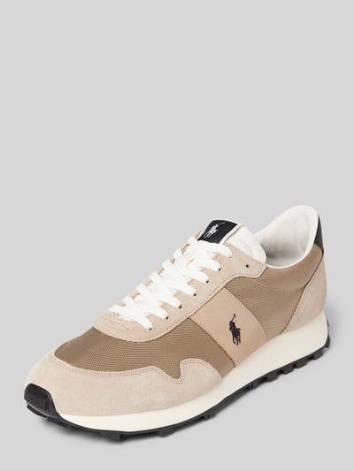 Polo Ralph Lauren Sneaker mit Logo-Stitching Modell 'TRAIL125' Beige 1