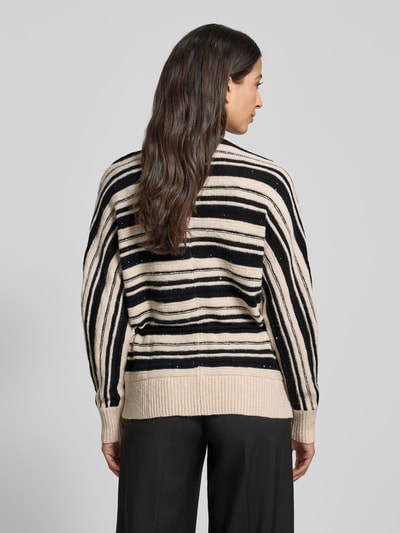 Brax Jack in gebreide look met wol, model 'ANIQUE' Offwhite - 5