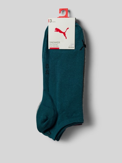 Puma Socken mit Label-Stitching im 3er-Pack Tuerkis 3