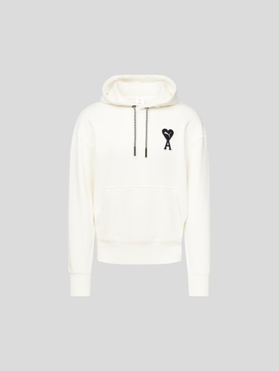 Ami Paris X Puma Hoodie mit Label-Patch Offwhite 2