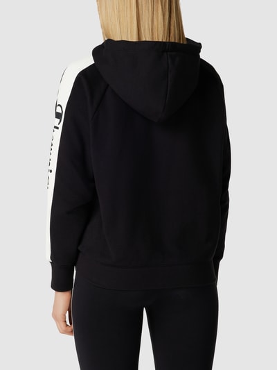 CHAMPION Hoodie mit Label-Print Black 5