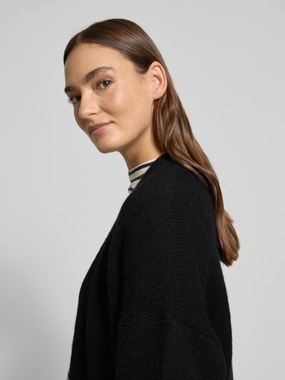 BOSS Orange Regular Fit Cardigan aus Woll-Mix mit Alpaka-Anteil Modell 'C_FALESCANAS' Black 3