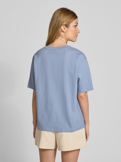 Jake*s Casual T-Shirt mit Applikationen Bleu 5