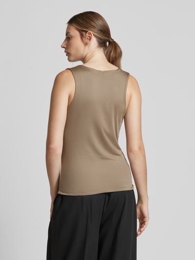 Fransa Tanktop met ronde hals, model 'ara' Taupe - 5