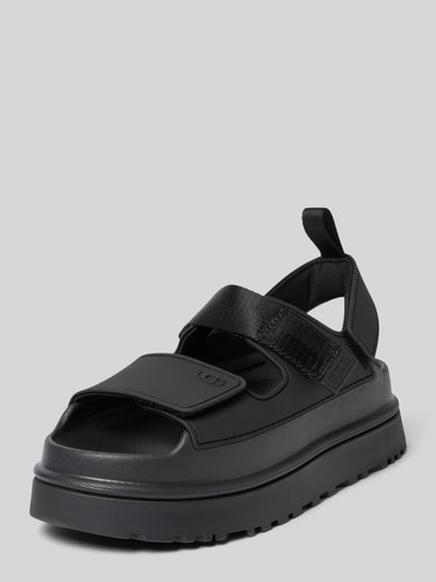 UGG Sandalette mit Plateausohle Modell 'GOLDENGLOW' Black 1
