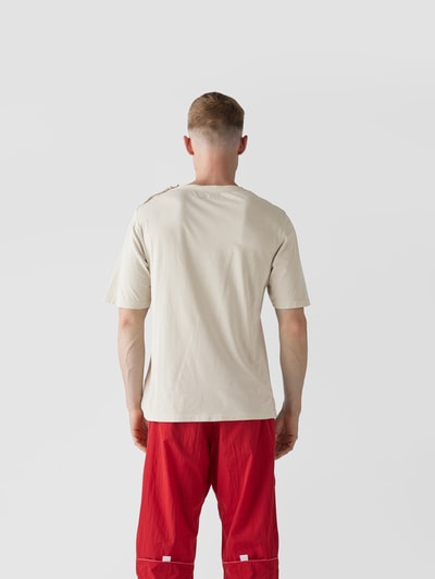 Officine Générale T-Shirt mit Rundhalsausschnitt Sand 5